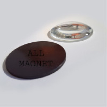 Μαγνητάκι  γυάλινο 34mm (χάρτης Μύκονου)